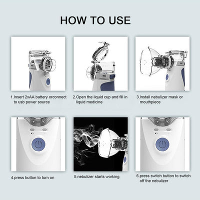 Mini Handheld Portable Inhale Nebulizer